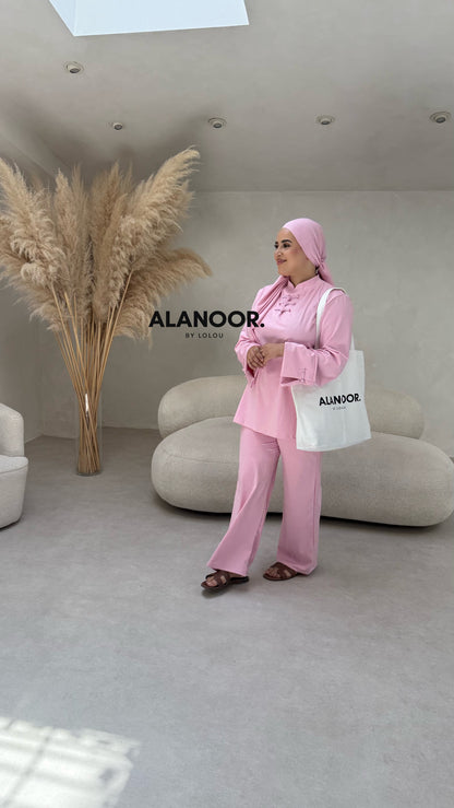 Burkini 3 piezas rosa