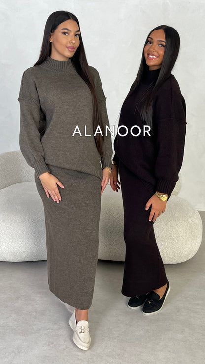 CONJUNTO JERSEY FALDA