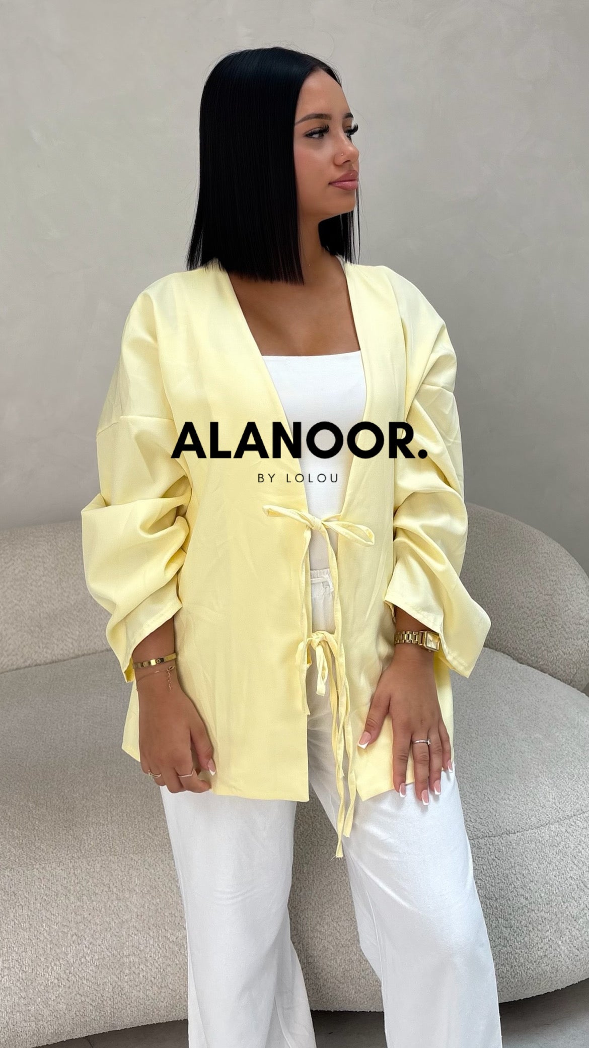 Blusa Lazos amarillo