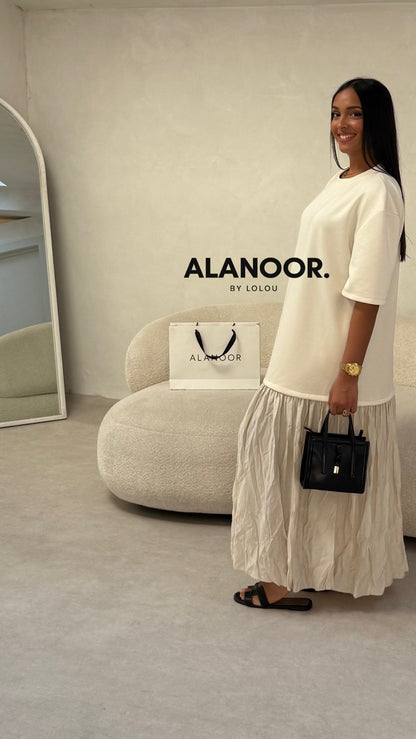 VESTIDO AMIRA BEIGE