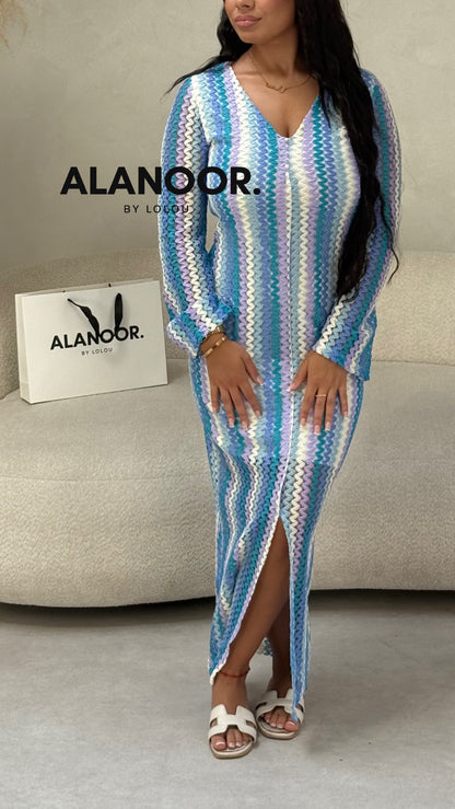 VESTIDO BALI AZUL