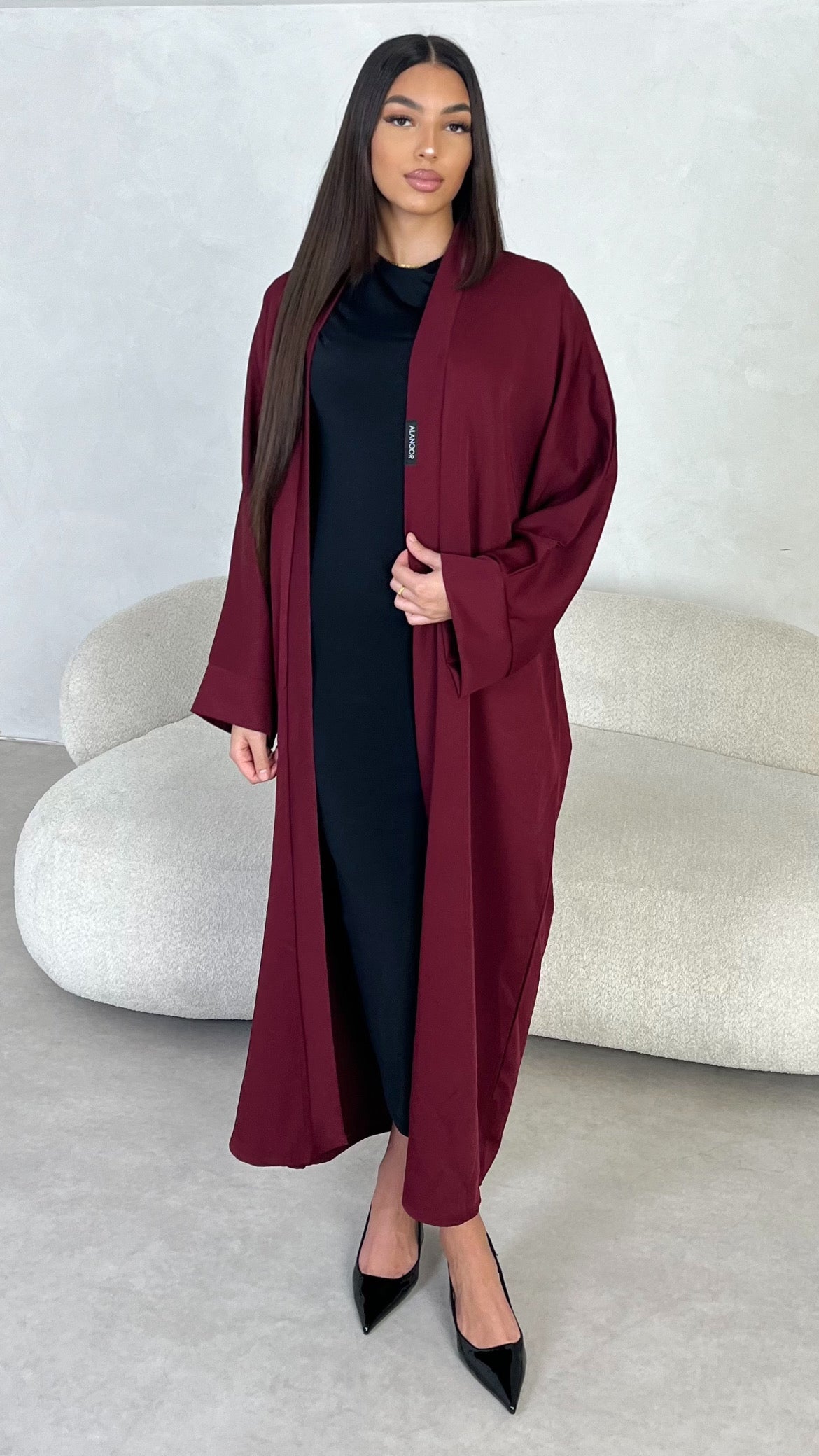 Kimono Largo Granate