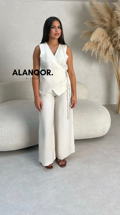 Conjunto Yasmine beige