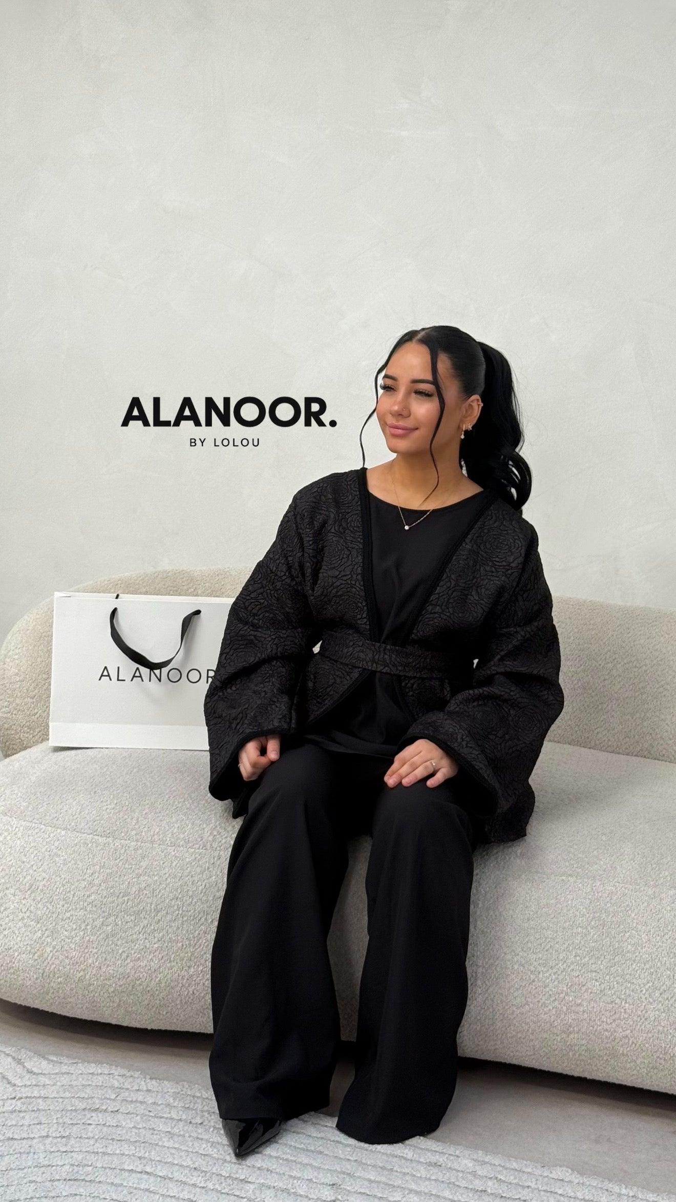 CONJUNTO BORDADO NEGRO