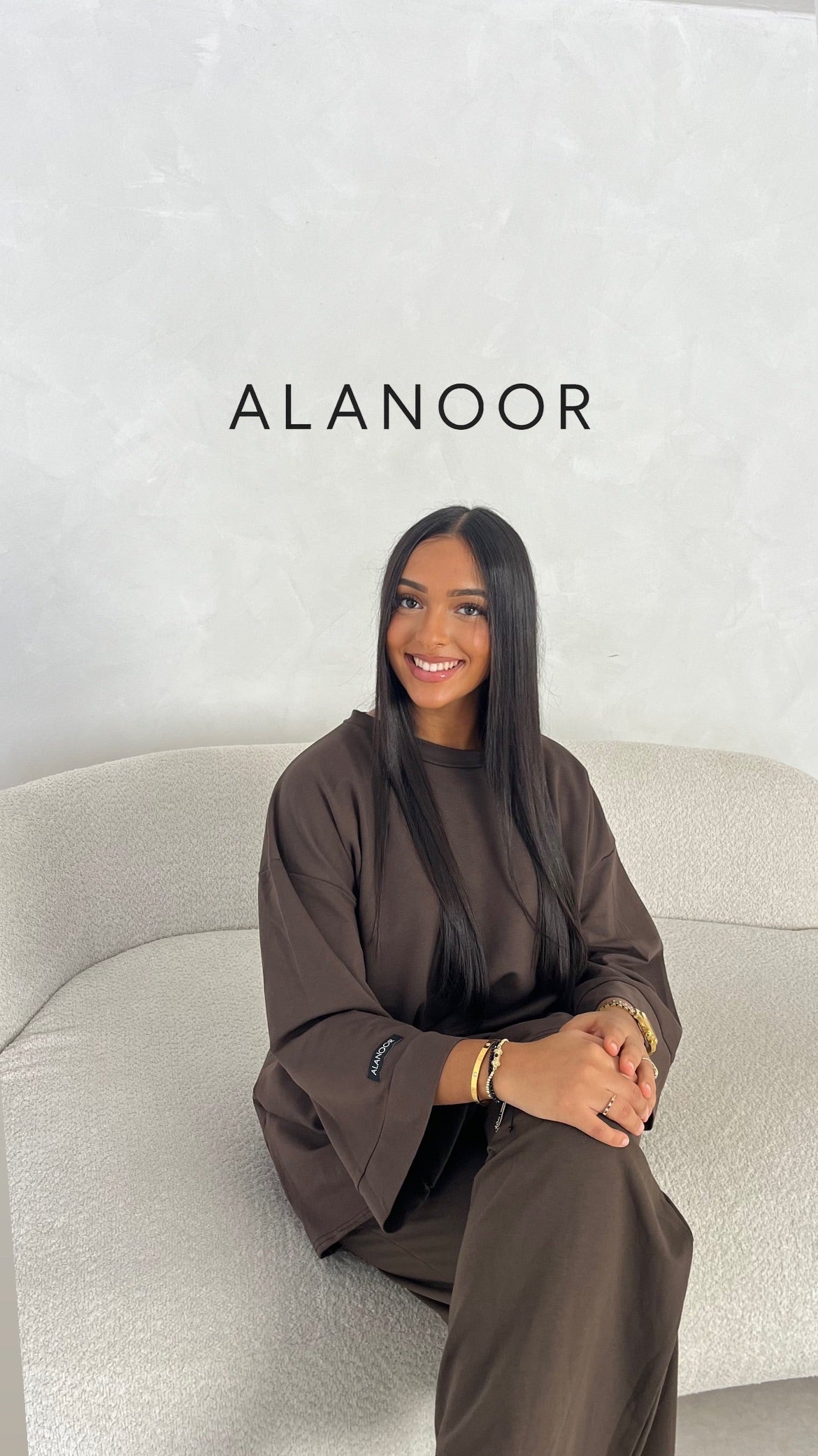 CONJUNTO OVERSIZE MARRÓN