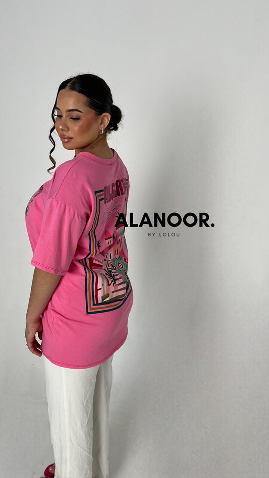 CAMISETA OVERSIZE ALGERIA