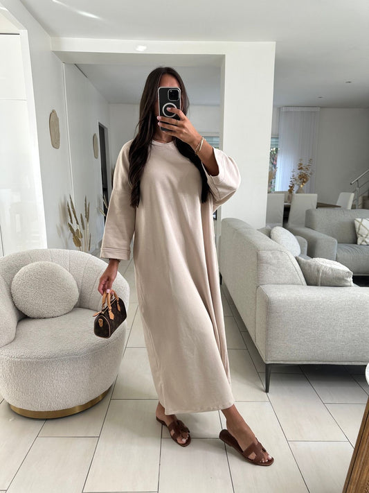 Vestido Liyana beige