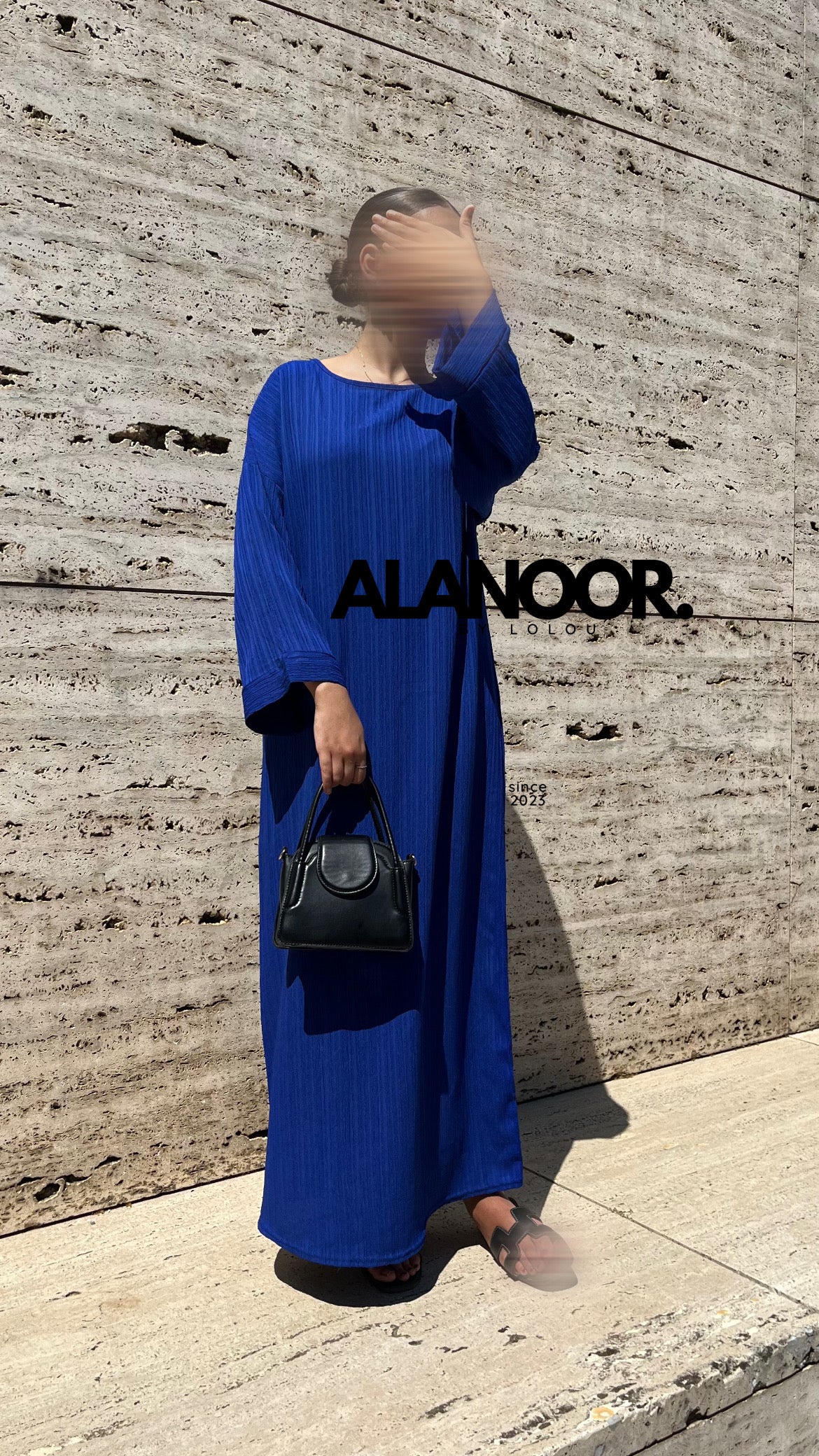 Vestido sencillo Azul