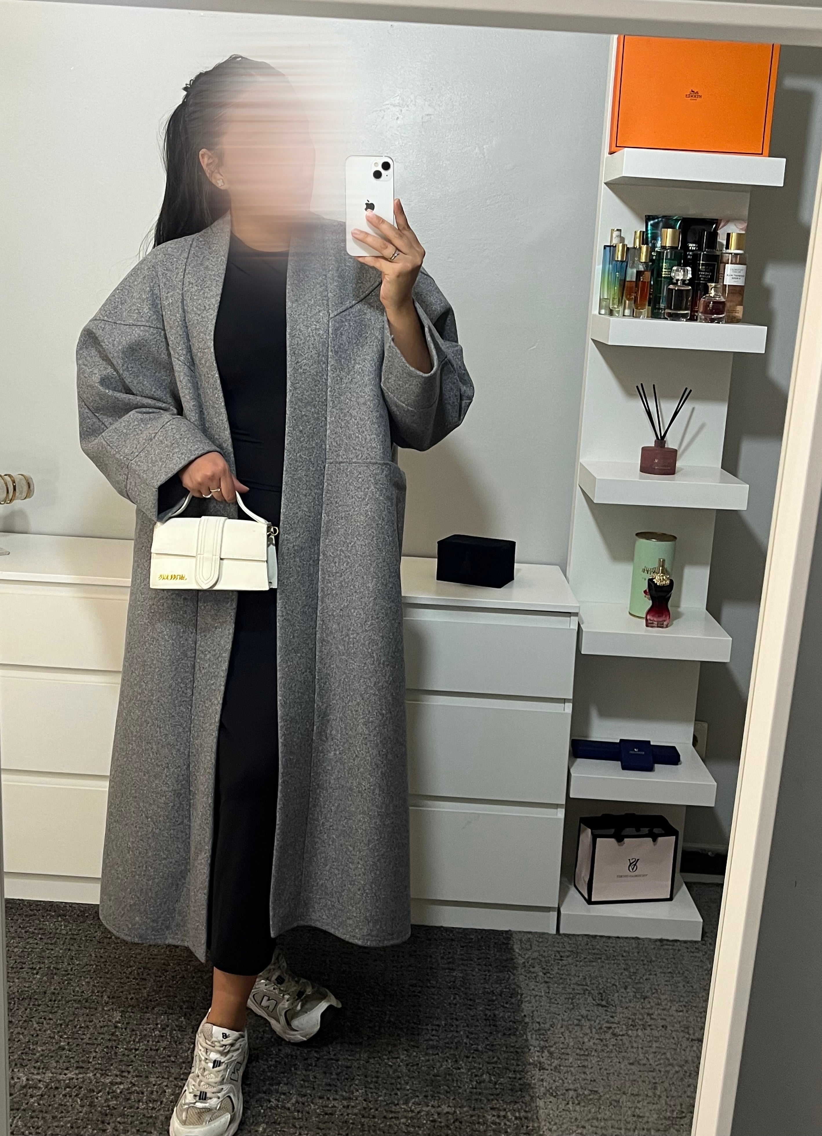 Abrigo Kimono Tokyo Gris