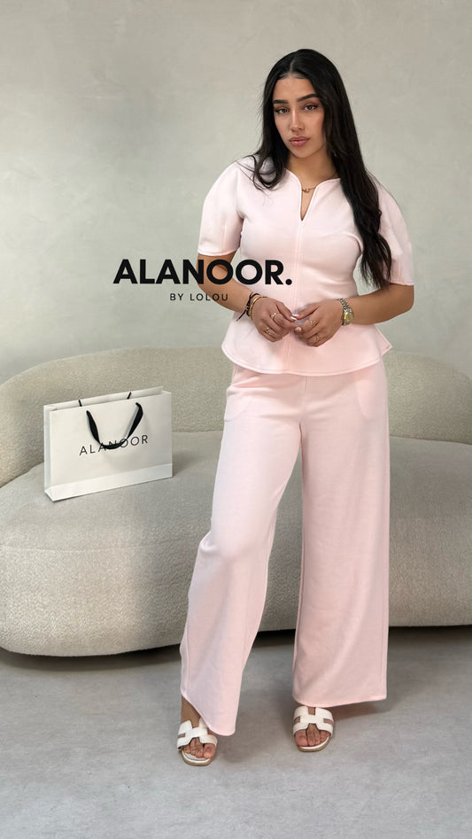 Conjunto Miss Rosa pastel