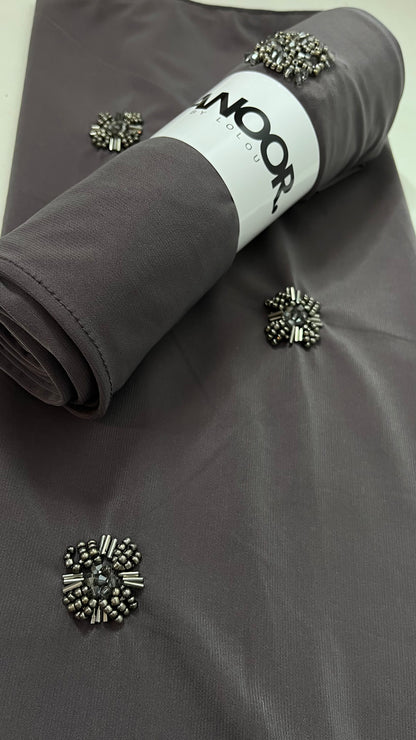 Hijab Jersey premium Gris claro