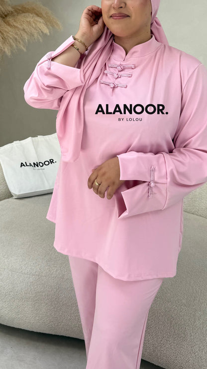 Burkini 3 piezas rosa