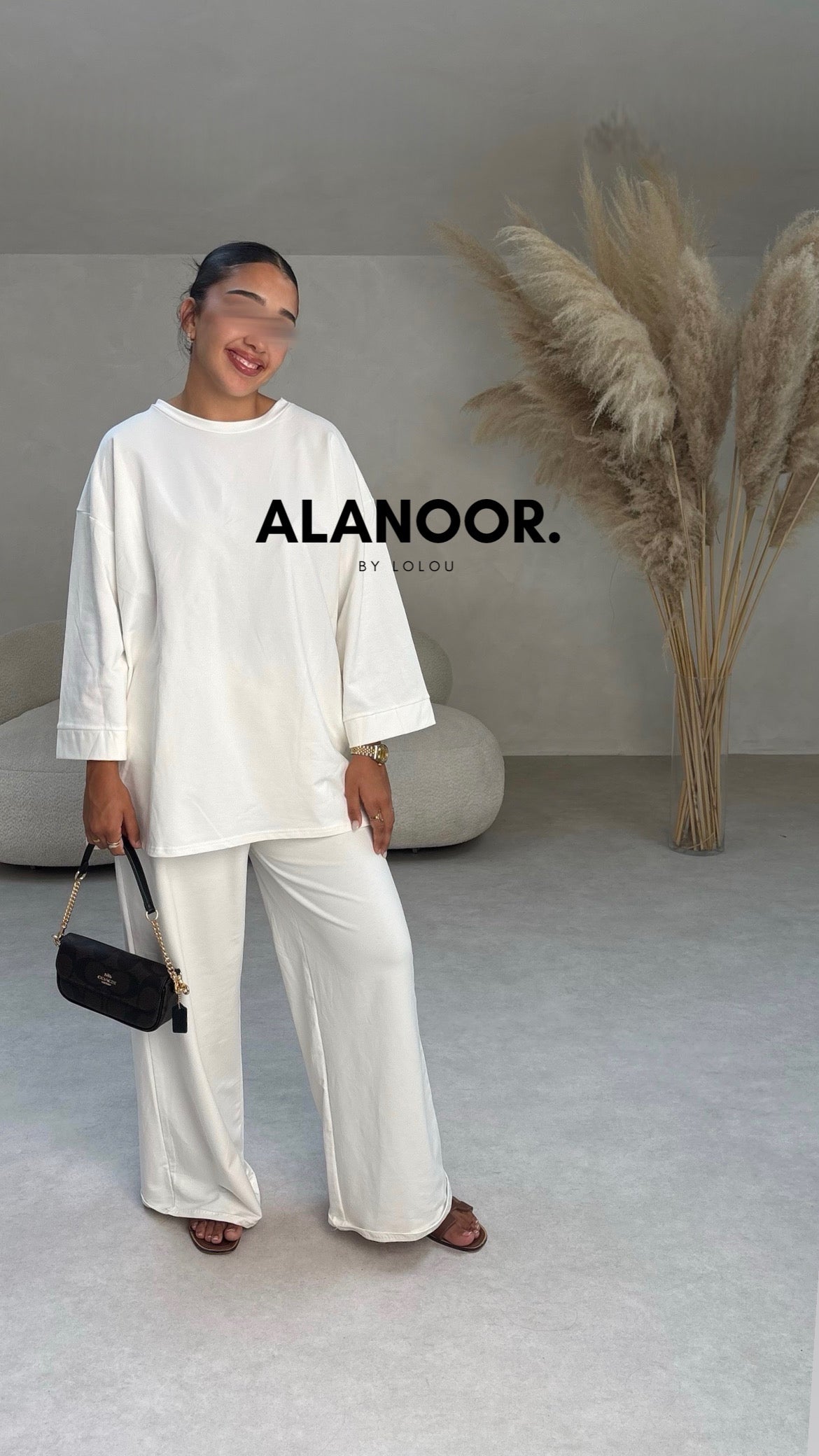 CONJUNTO OVERSIZE BLANCO