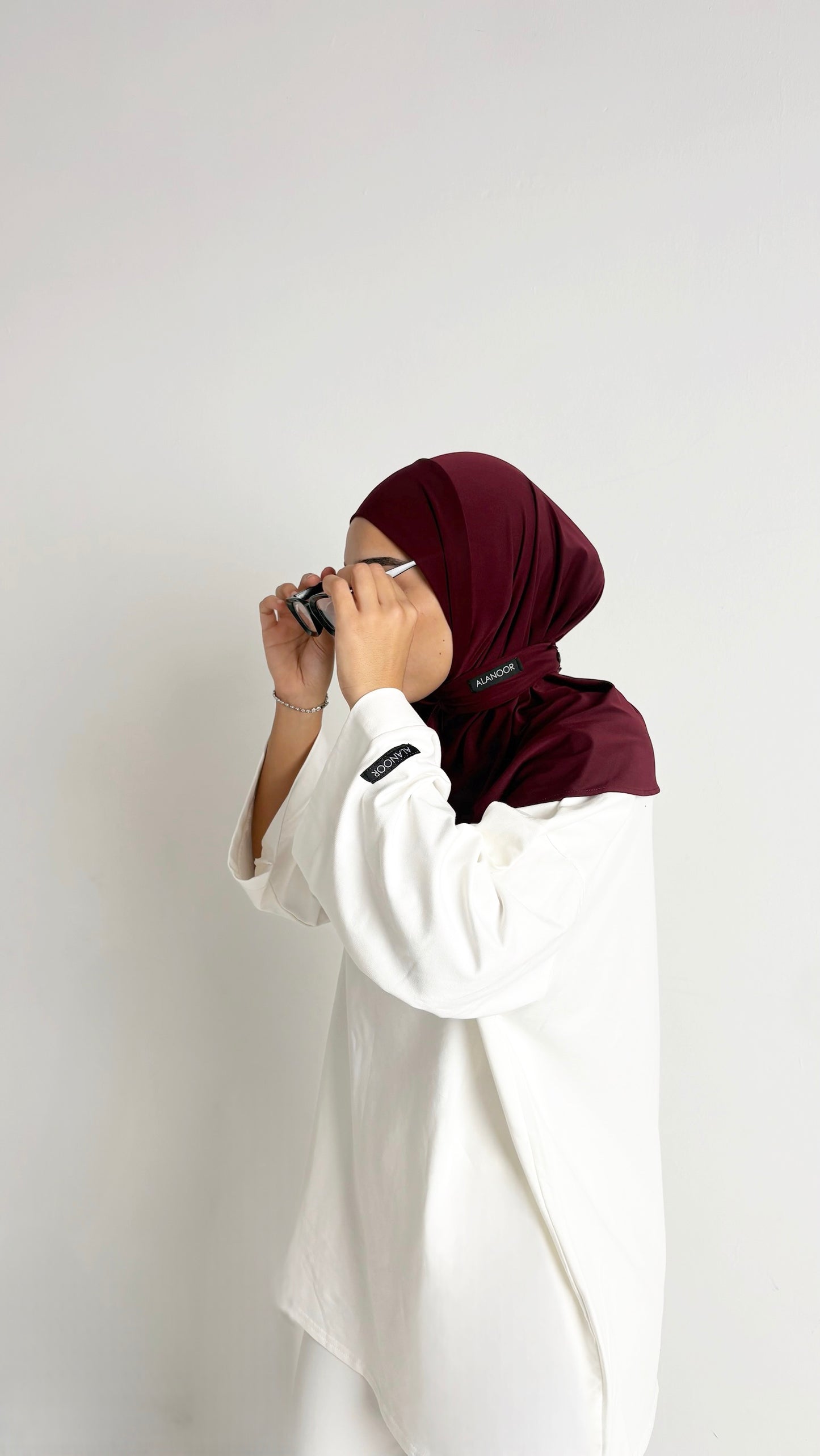 Hijab Instant ALANOOR GRANATE