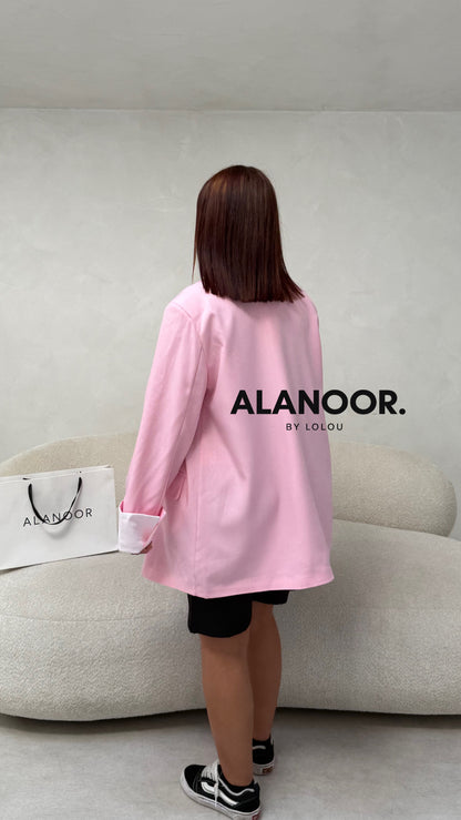 BLAZER OVERSIZE ROSA