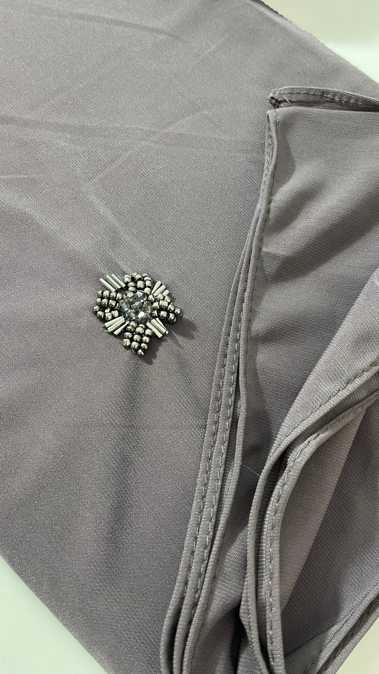 Hijab Jersey premium Gris claro