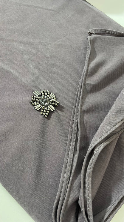 Hijab Jersey premium Gris claro