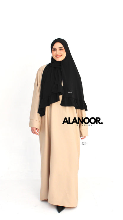 ABAYA QAMAR BEIGE