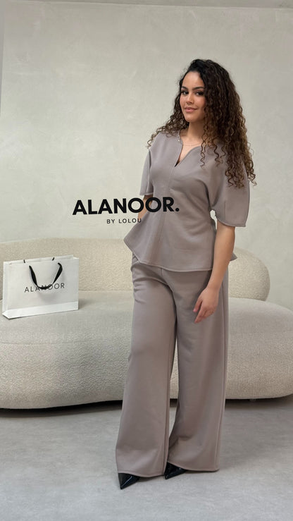 Conjunto Miss Taupe
