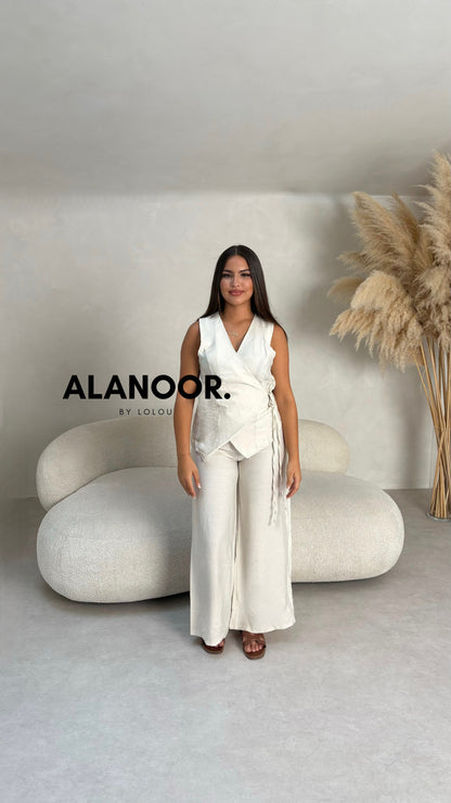 Conjunto Yasmine beige