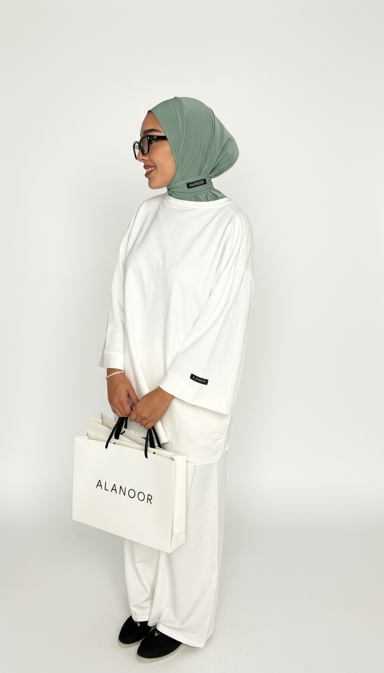 CONJUNTO OVERSIZE BLANCO