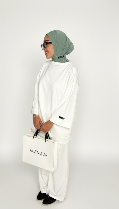CONJUNTO OVERSIZE BLANCO
