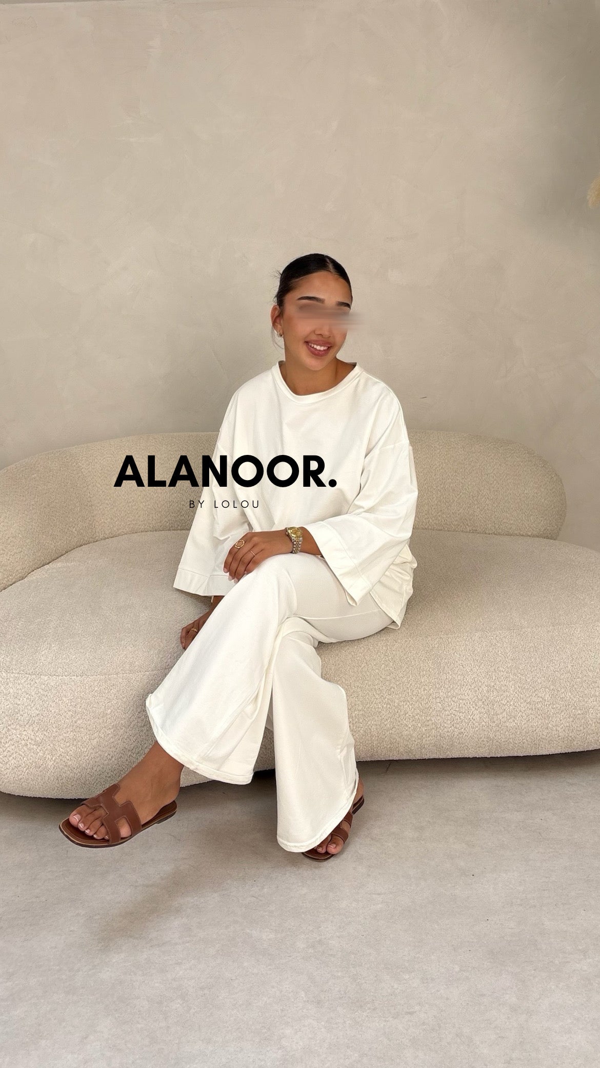CONJUNTO OVERSIZE BLANCO