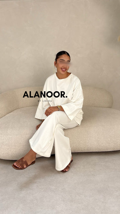 CONJUNTO OVERSIZE BLANCO