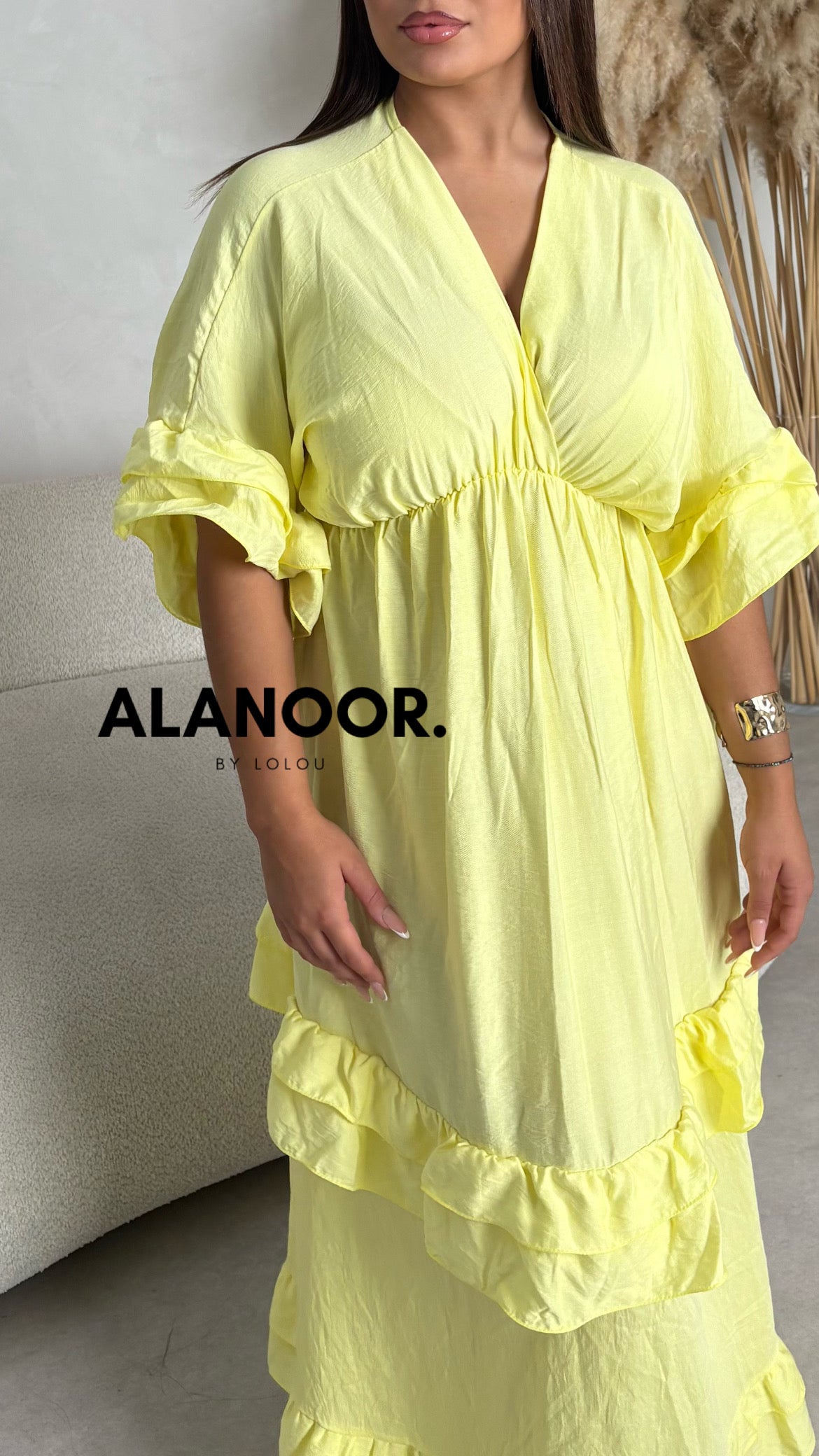 Vestido Sol Janeiro – Amarillo Pastel