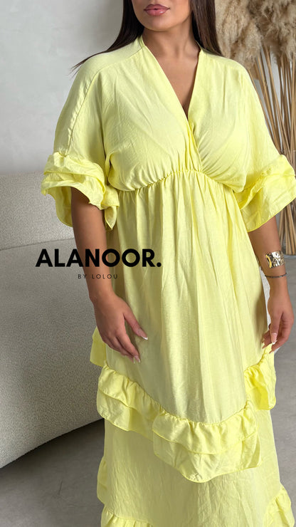 Vestido Sol Janeiro – Amarillo Pastel