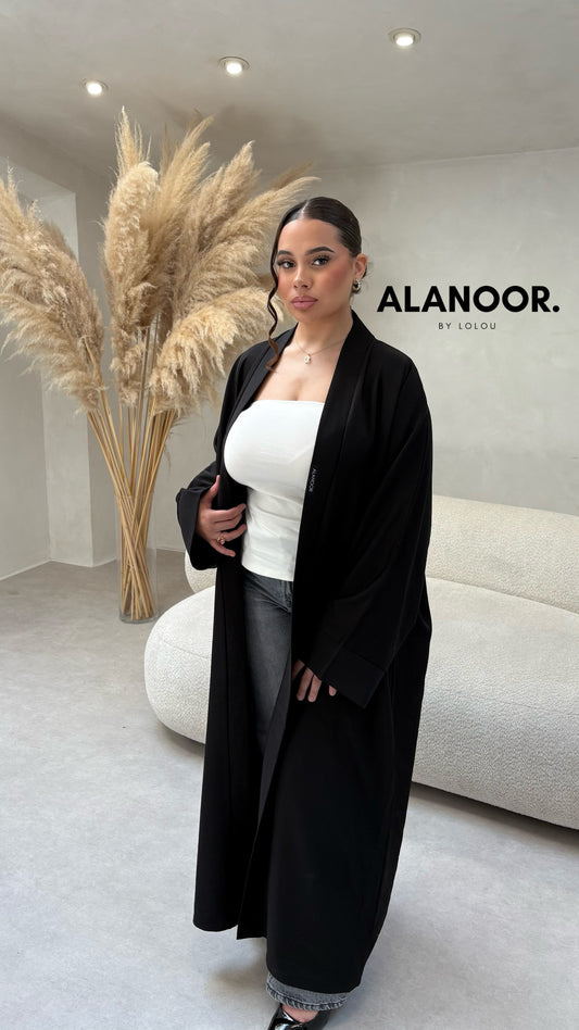 Kimono largo Negro