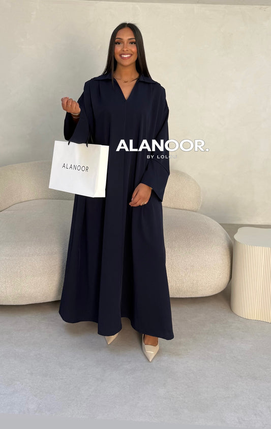 Abaya modesty azul