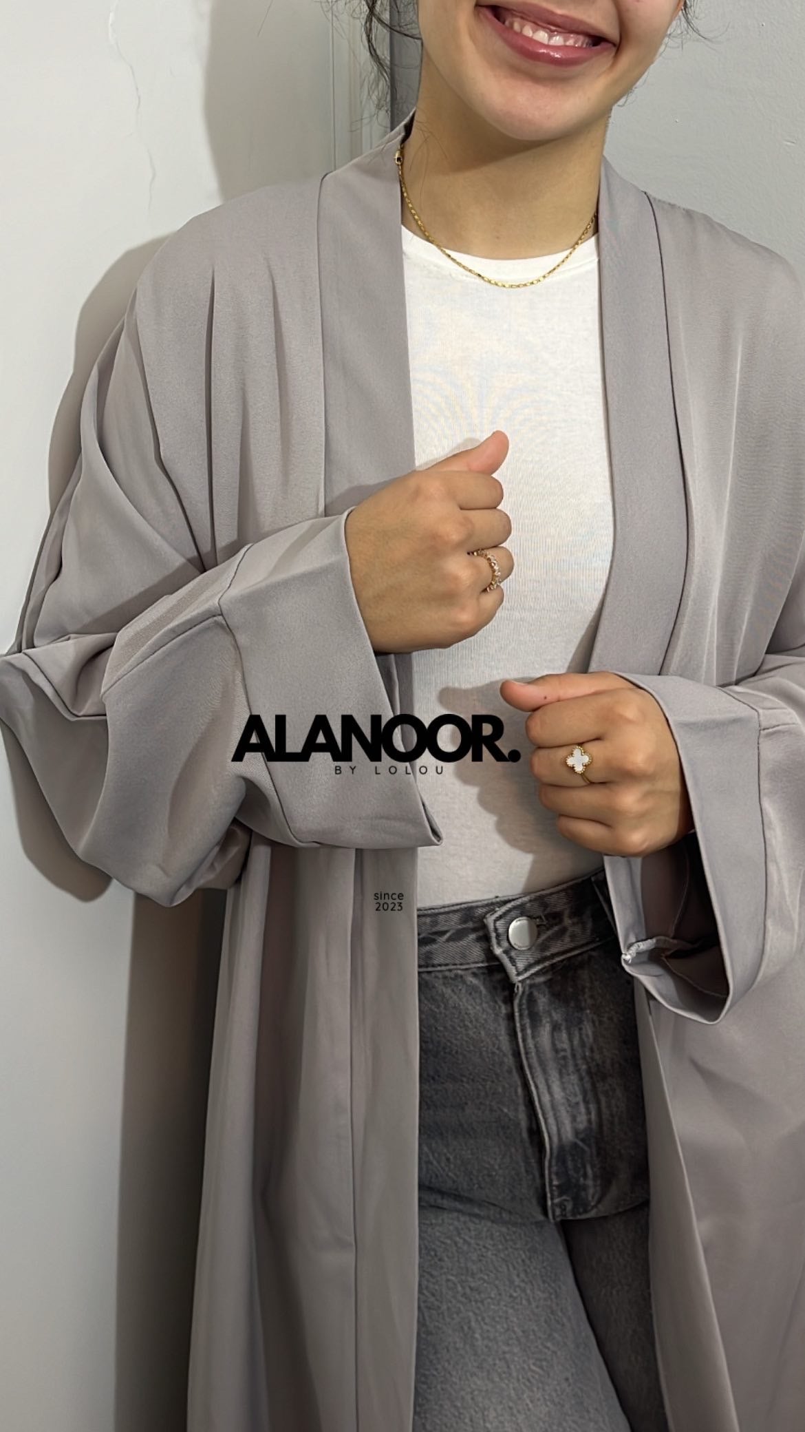 Kimono Gio gris