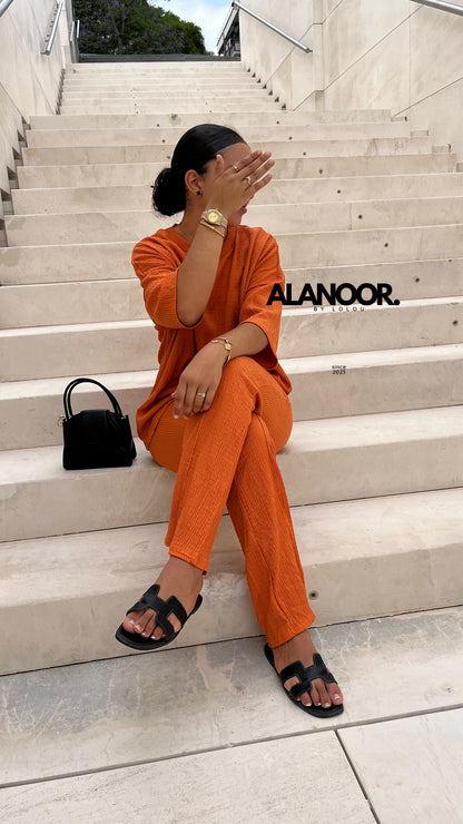 Conjunto Oslo Naranja