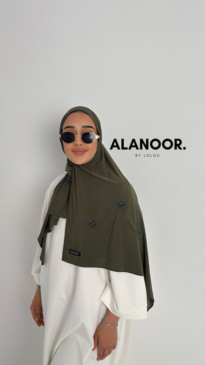 Hijab Jersey premium verde