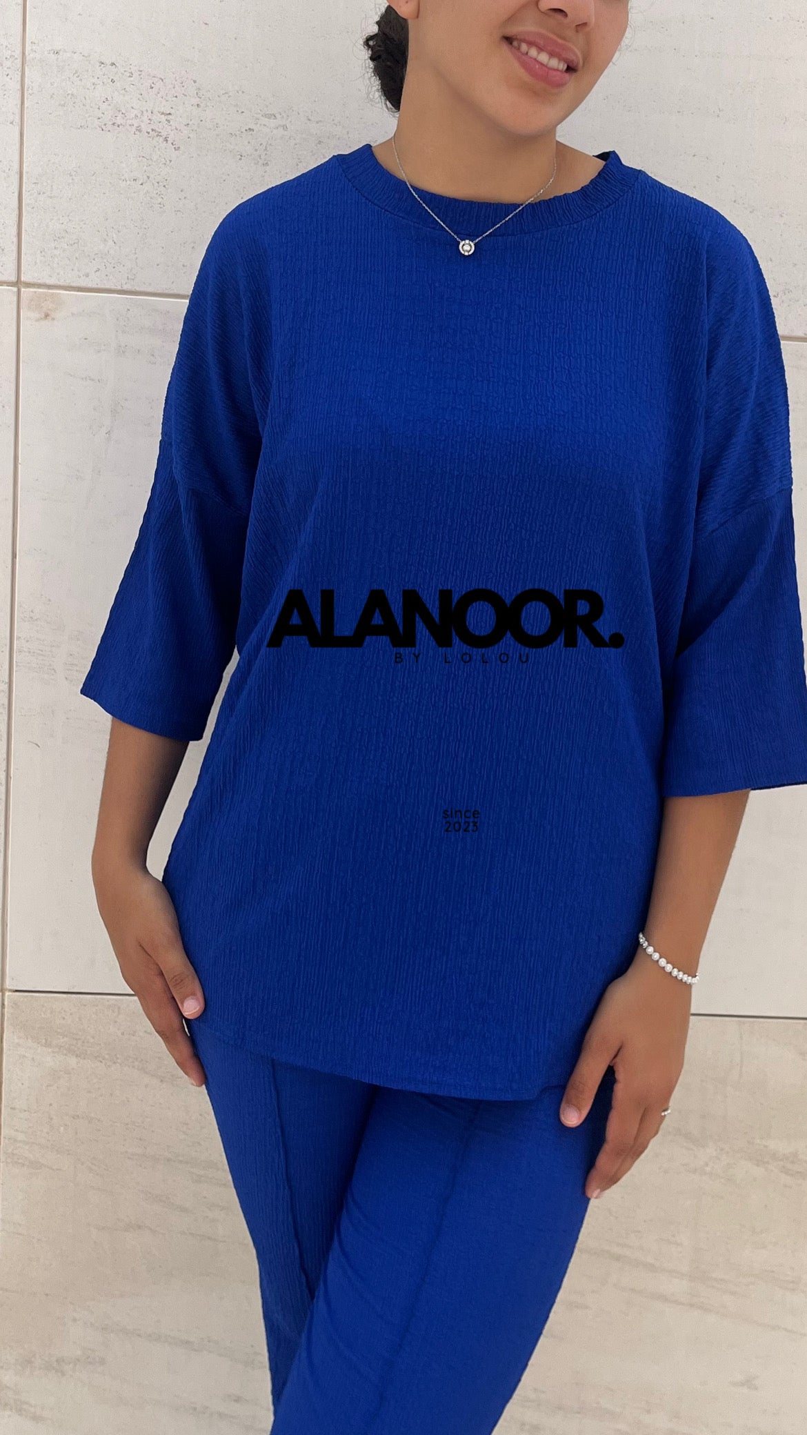 Conjunto Oslo azul