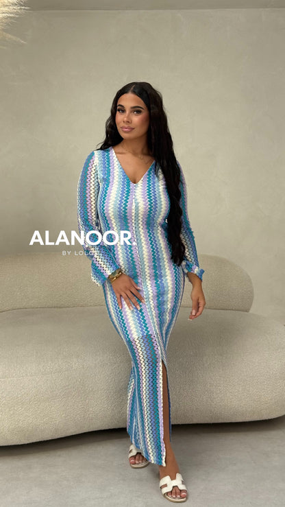 VESTIDO BALI AZUL