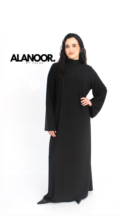 ABAYA JERSEY NEGRO