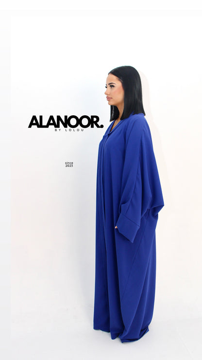 ABAYA FLUIDA AZUL