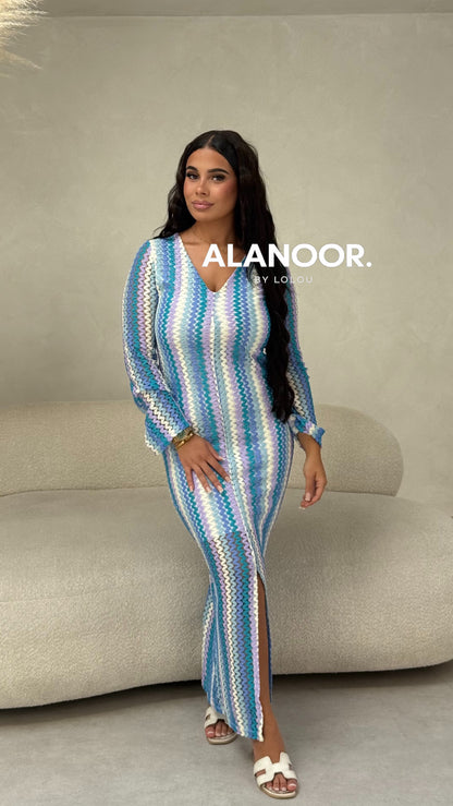 VESTIDO BALI AZUL
