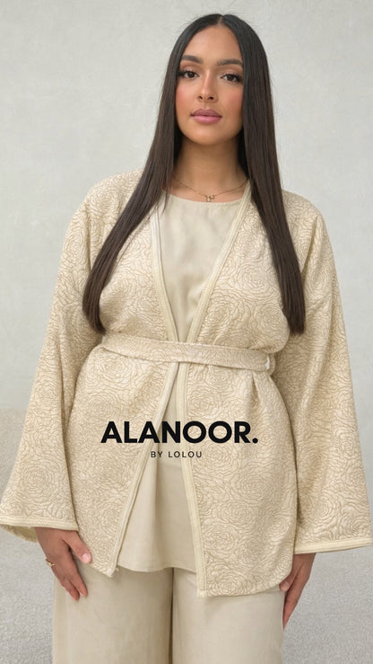 CONJUNTO JABADOR  BEIGE