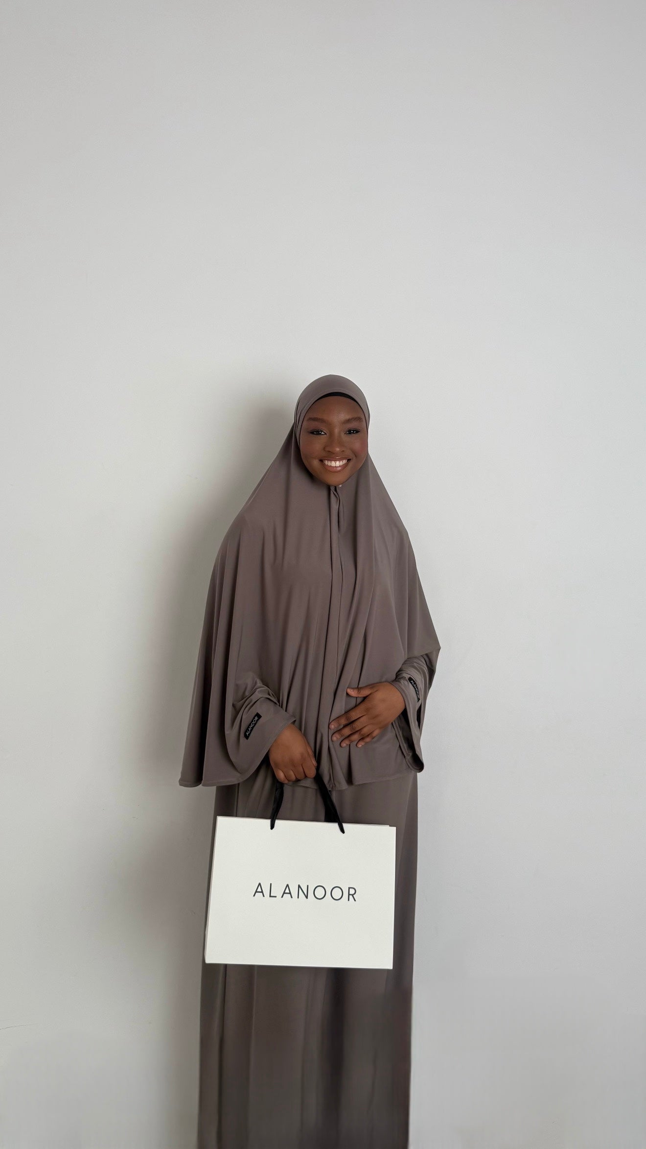 CONJUNTO KHIMAR JERSEY GREY