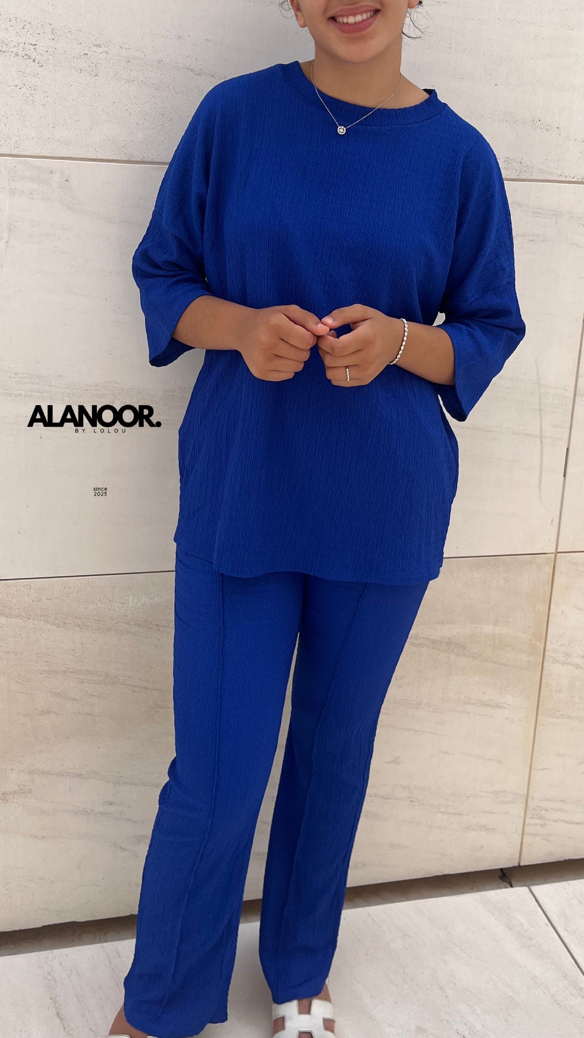 Conjunto Oslo azul