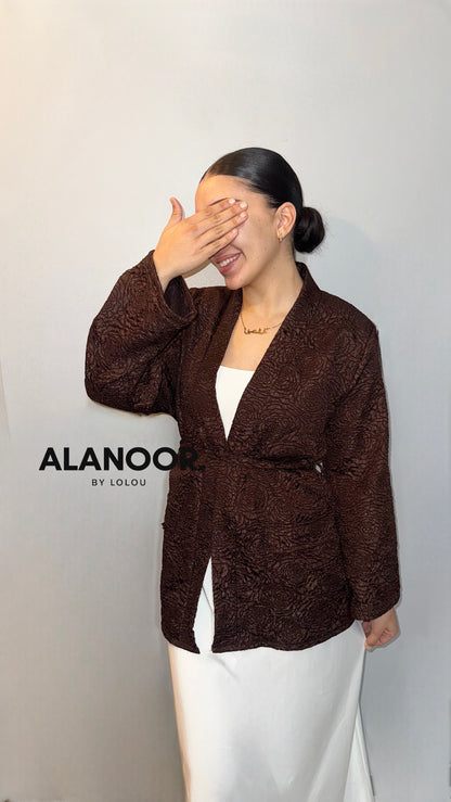 Kimono jabador Marrón
