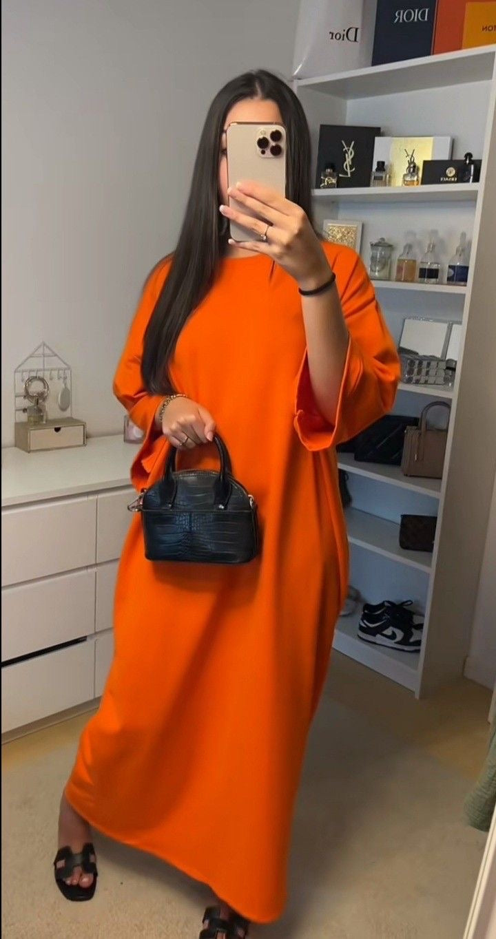 Vestido Liyana NARANJA