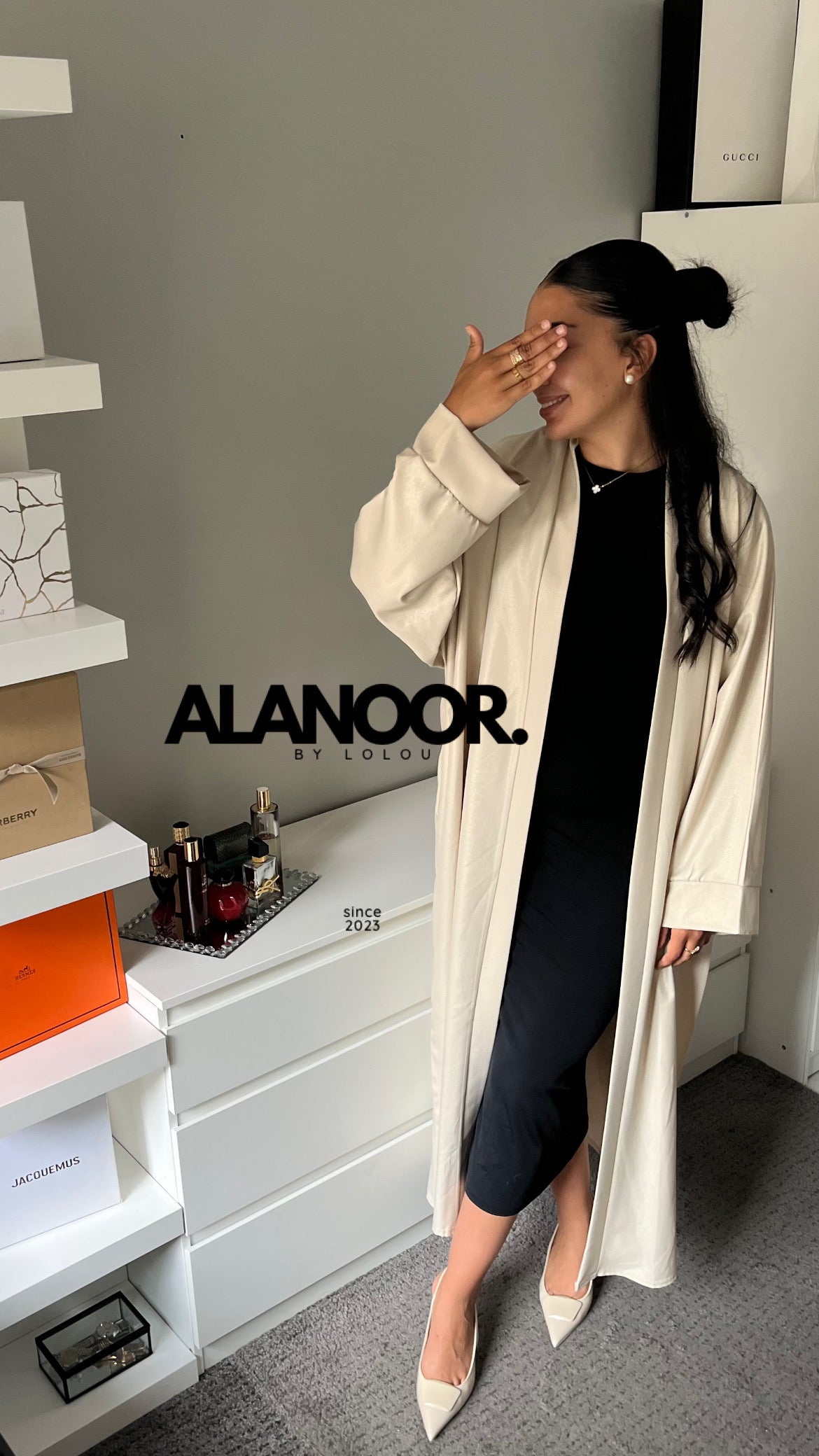 Kimono Gio Glamour beige