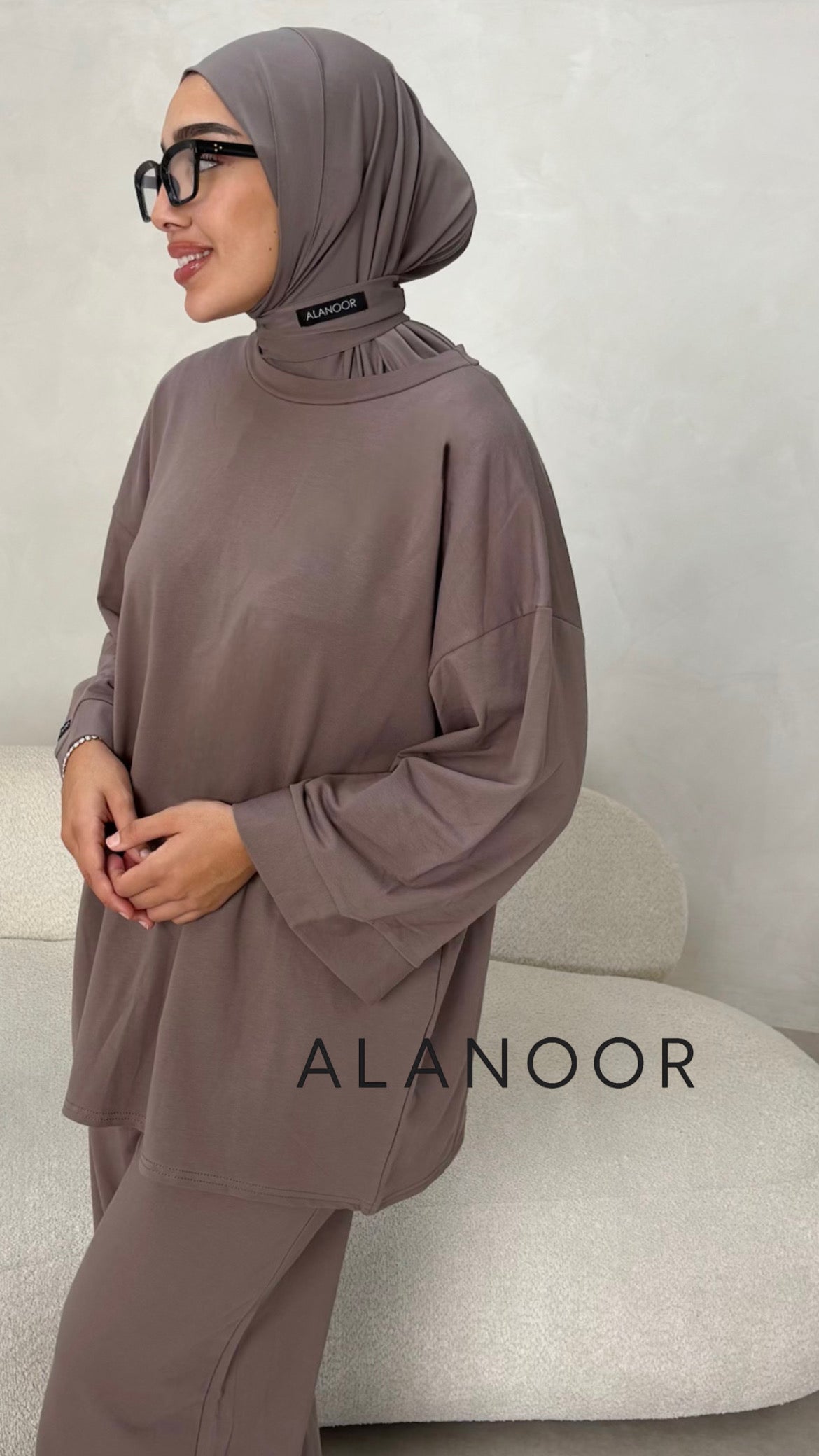Hijab Instant ALANOOR Taupe