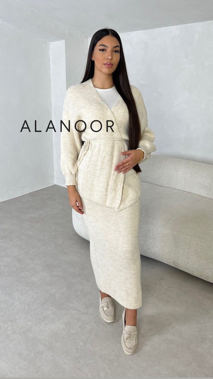 CONJUNTO CRUZADO BEIGE