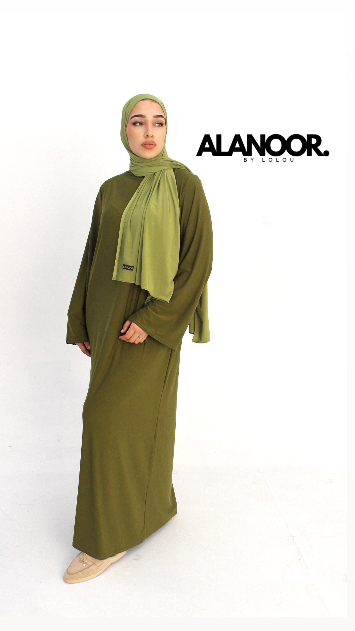 ABAYA JERSEY VERDE OLIVA