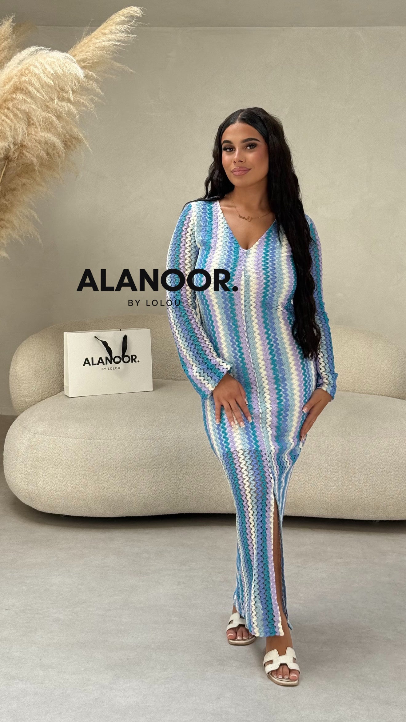 VESTIDO BALI AZUL